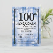 Surprise 100e anniversaire Invitation Parties scin (Debout devant)