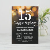 Surprise 15e anniversaire Invitation Parties scint (Debout devant)