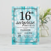 Surprise 16e anniversaire Invitation Parties scint (Debout devant)