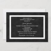 Surprise 21e anniversaire de fête Invitation table (Dos)