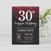 Surprise 30e anniversaire Invitation Parties scint (Debout devant)