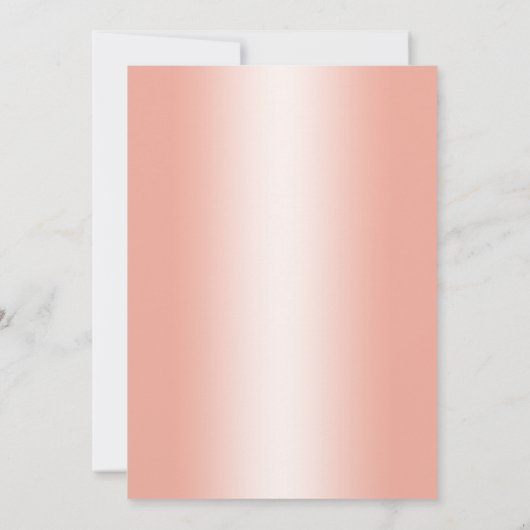 Surprise 30th Birthday - Roos Goud Zwart Kaart (Achterkant)