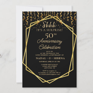Surprise 50th Wedding Jubileum Kaart