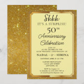 Surprise 50th Wedding Jubileum Kaart (Voorkant / Achterkant)