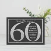 Surprise 60e anniversaire Invitation Parties scint (Debout devant)