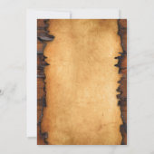 Surprise 90e Invitation Occidentale Anniversaire (Dos)