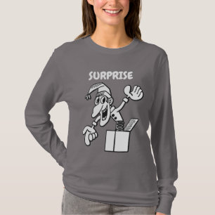 SURPRISE-aansluiting in de doos T-shirt