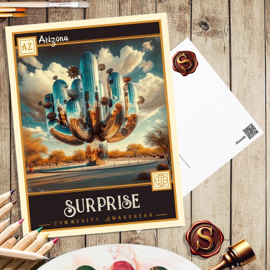 Surprise, Arizona | Carte postale ancienne