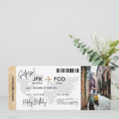 Surprise Birthday-instapkaart Kaart (Staand voorkant)