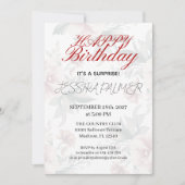 Surprise Birthday Invitation (Devant)