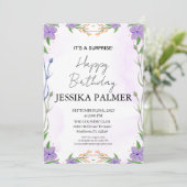 Surprise Birthday Invitation (Debout devant)