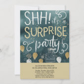 Surprise Birthday Party Invitation (Devant)