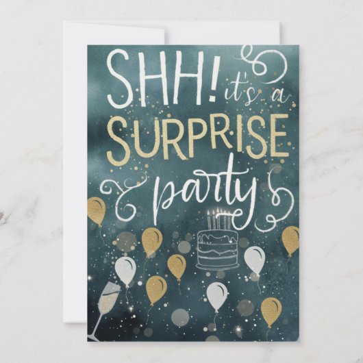 Surprise Birthday Party Invitation (Dos)