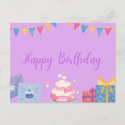Surprise birthday party Invitation (Devant)