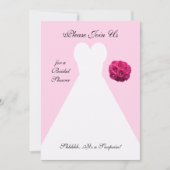 Surprise bruids douche uitnodiging (Voorkant)