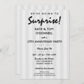 SURPRISE ! Invitation du 30e anniversaire ou toute (Devant / Derrière)