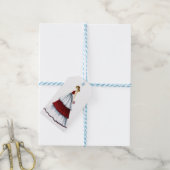 Surprise Kerst Mode Illustratie Label Cadeaulabel (Met Touw)