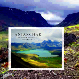 Surprise Lake Aniakchak Monument, Preserve, AK Briefkaart