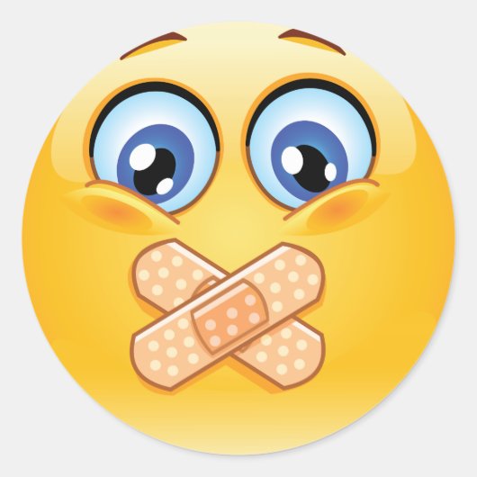 Surprise Party Face Sticker (Voorkant)