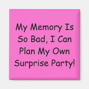 Surprise Party Magnet Magneet