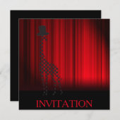 Surprise Party Theatre Oper Invitation (Devant / Derrière)