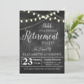 Surprise Retirement Party Invitation (Debout devant)