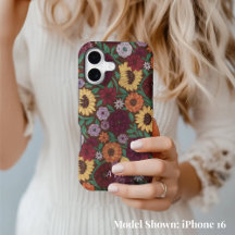 Surprise Song Piano Flowers Painted Boho Floral