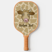 Surprised Cow Pickleball Paddle (Voorkant)