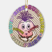 Surprised Face  Keramisch Ornament (Links)