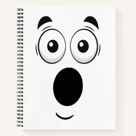 Surprised Face Notebook Notitieboek