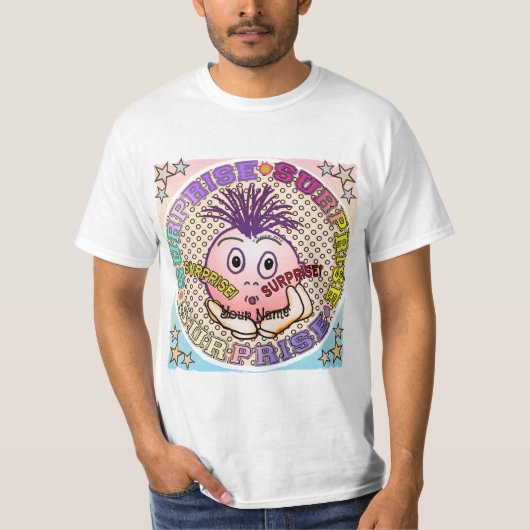 Surprised Face  t-shirt (Voorkant)