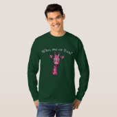 Surprised Pink Giraffe T-shirt (Voorkant volledig)