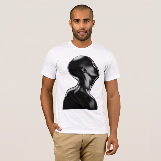 Surreal Abstract Anatomy T-Shirt – Unique Artistic (Voorkant volledig)