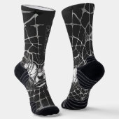 Surreal Abstract Portrait Sokken (Gebogen)