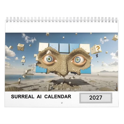 Surreal AI Kalender (Hoes)