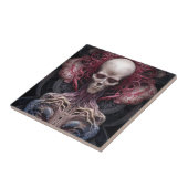 Surreal Anatomy Horror Sci-Fi Art Tegeltje (Zijkant)