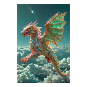 *~* Surreal AP88 Fantasie Draken Muur Kunstwerk Foto Afdruk