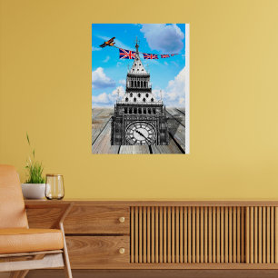 Surreal Big Ben, Londen & Britse Kunst Poster