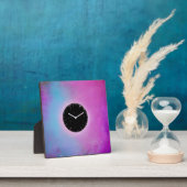 Surreal Black Clock Face Fotoplaat (Insitu)