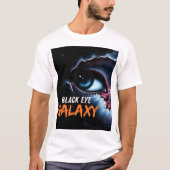 Surreal Black Eye Galaxy Cosmic Space Art T-Shirt (Devant)