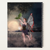 Surreal Butterfly Lady en Dragon Planner (Achterkant)