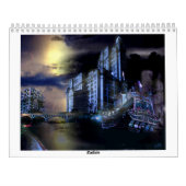 SURREAL CALENDAR KALENDER (Achterkant)