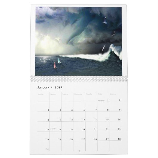 SURREAL CALENDAR KALENDER (Jan 2027)