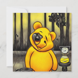 Surreal Cyborg Parody Pooh Beer