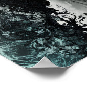 Surreal Dark Bride Wall Art  Gothic Fantasy Poster (Coin)