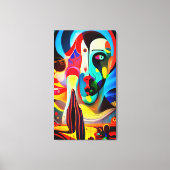 Surreal Deity Canvas Afdruk (Voorkant)