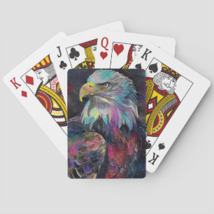 Surreal Eagle Pokerkaarten