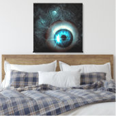 Surreal Eye Canvas Afdruk (Insitu (Slaapkamer))