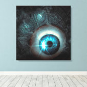 Surreal Eye Canvas Afdruk (Insitu (Houten vloer))