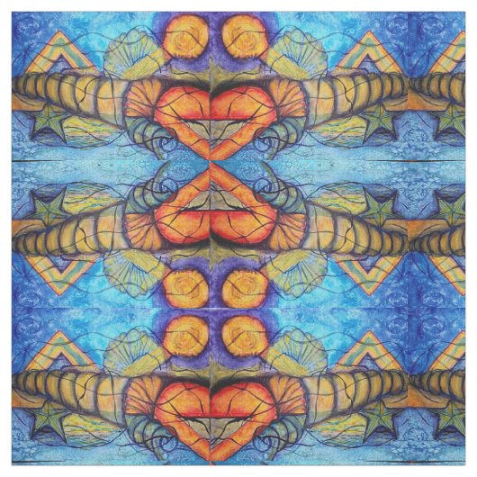 Surreal Fantastisch design Stof (Swatch)